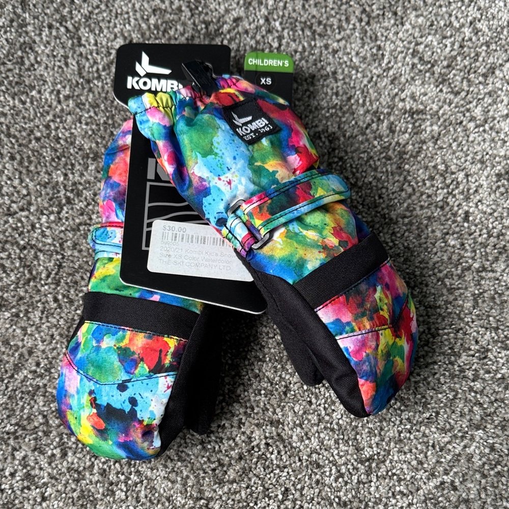 Kombi Kids Colorful Mittens
